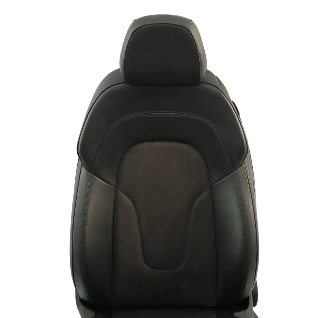 Audi TT 8J Coupe Front Sport Seat Heated Leather Alcantara Soul Black Left N/S - SKU 8J8881805AF-2 - Part number 8J8881805AF