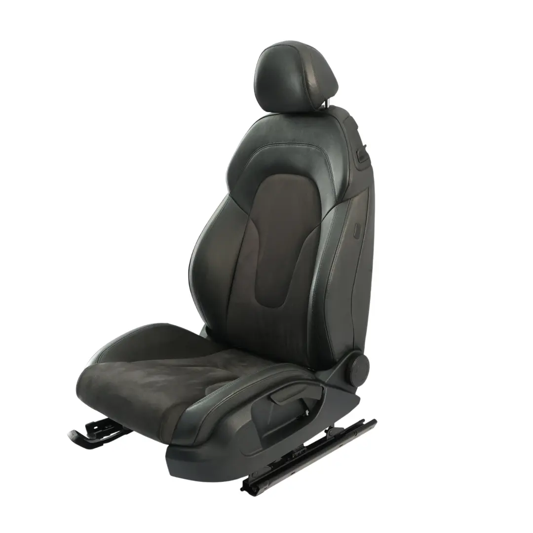 Audi TT 8J Sedile Anteriore Sportivo Riscaldato Alcantara Anima Nera Sinistra - SKU 8J8881805AF-2 - Numero di parte 8J8881805AF