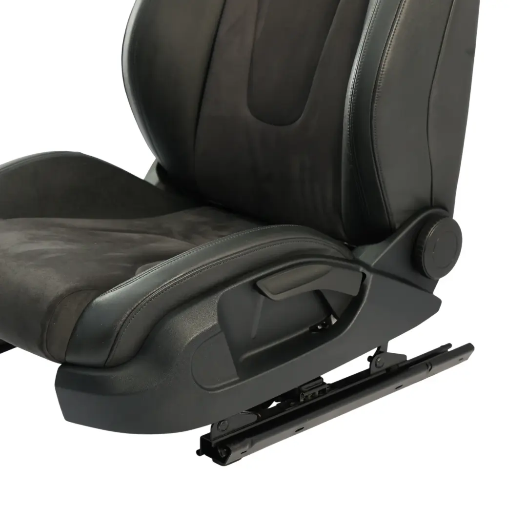 Audi TT 8J Sedile Anteriore Sportivo Riscaldato Alcantara Anima Nera Sinistra - SKU 8J8881805AF-2 - Numero di parte 8J8881805AF