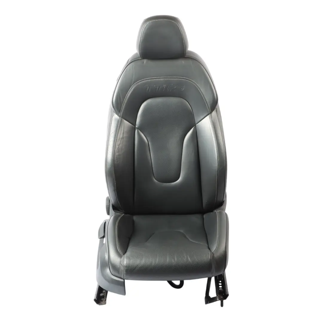 Audi TTRS 8J Coupe Front Seat Heated Right O/S Feinnappa Leather Soul Black - SKU 8J8881806AC-1 - Part number 8J8881806AC