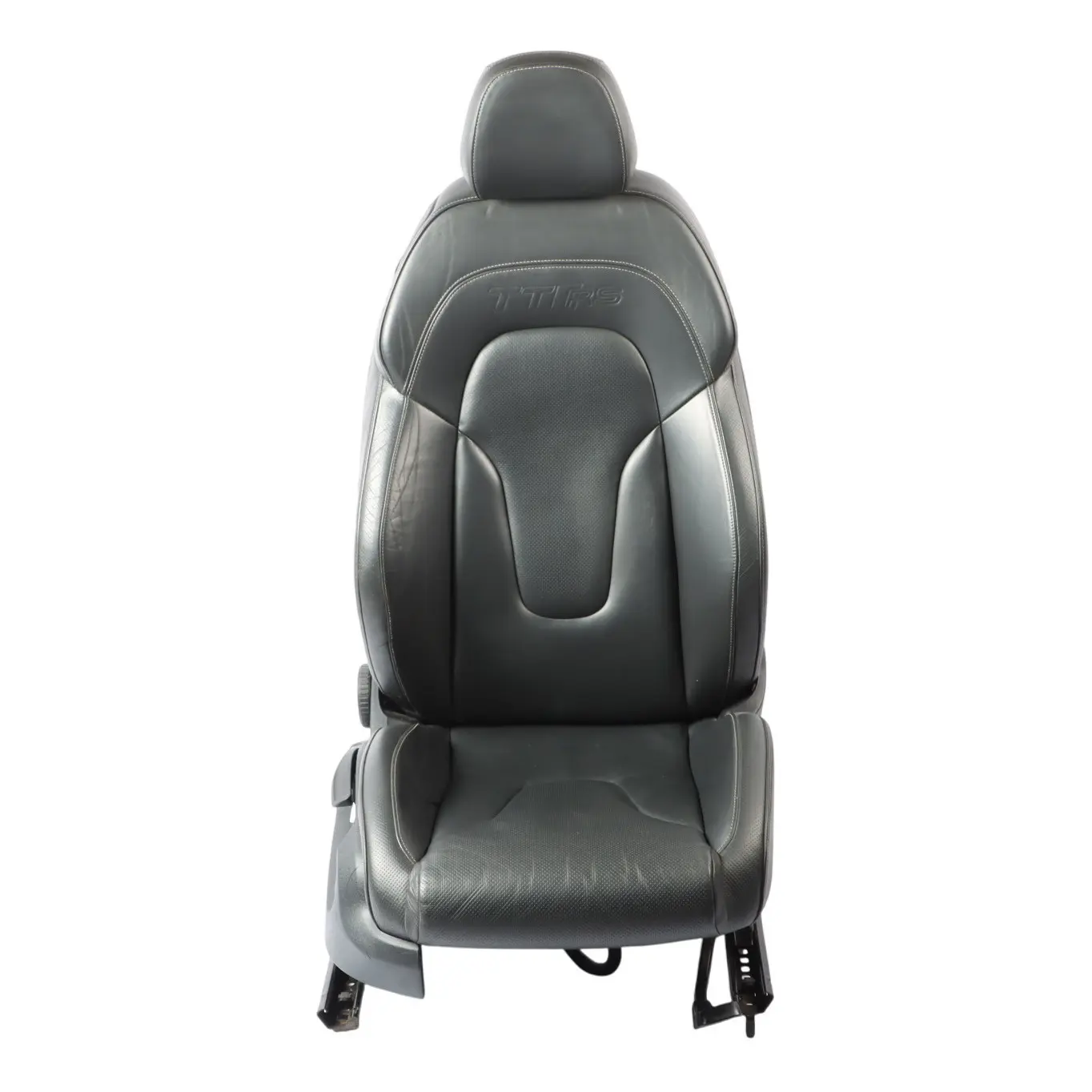 Audi TTRS 8J Coupe Front Seat Heated Right O/S Feinnappa Leather Soul Black