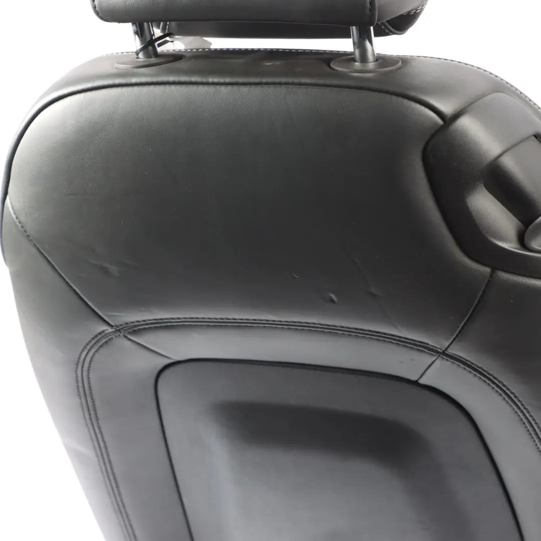 Audi TTRS 8J Coupe Front Seat Heated Right O/S Feinnappa Leather Soul Black - SKU 8J8881806AC-1 - Part number 8J8881806AC