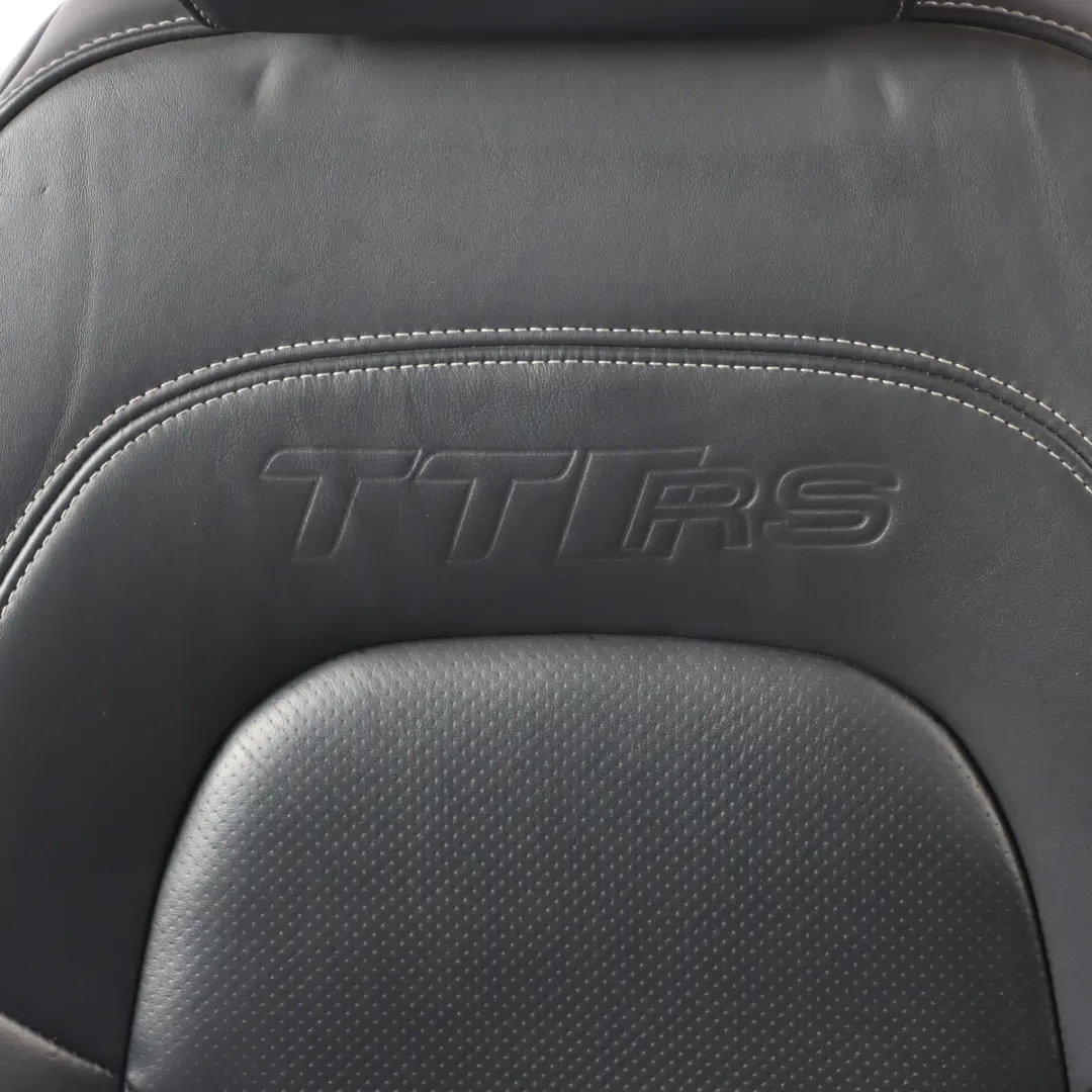 Audi TTRS 8J Coupe Front Seat Heated Right O/S Feinnappa Leather Soul Black - SKU 8J8881806AC-1 - Part number 8J8881806AC