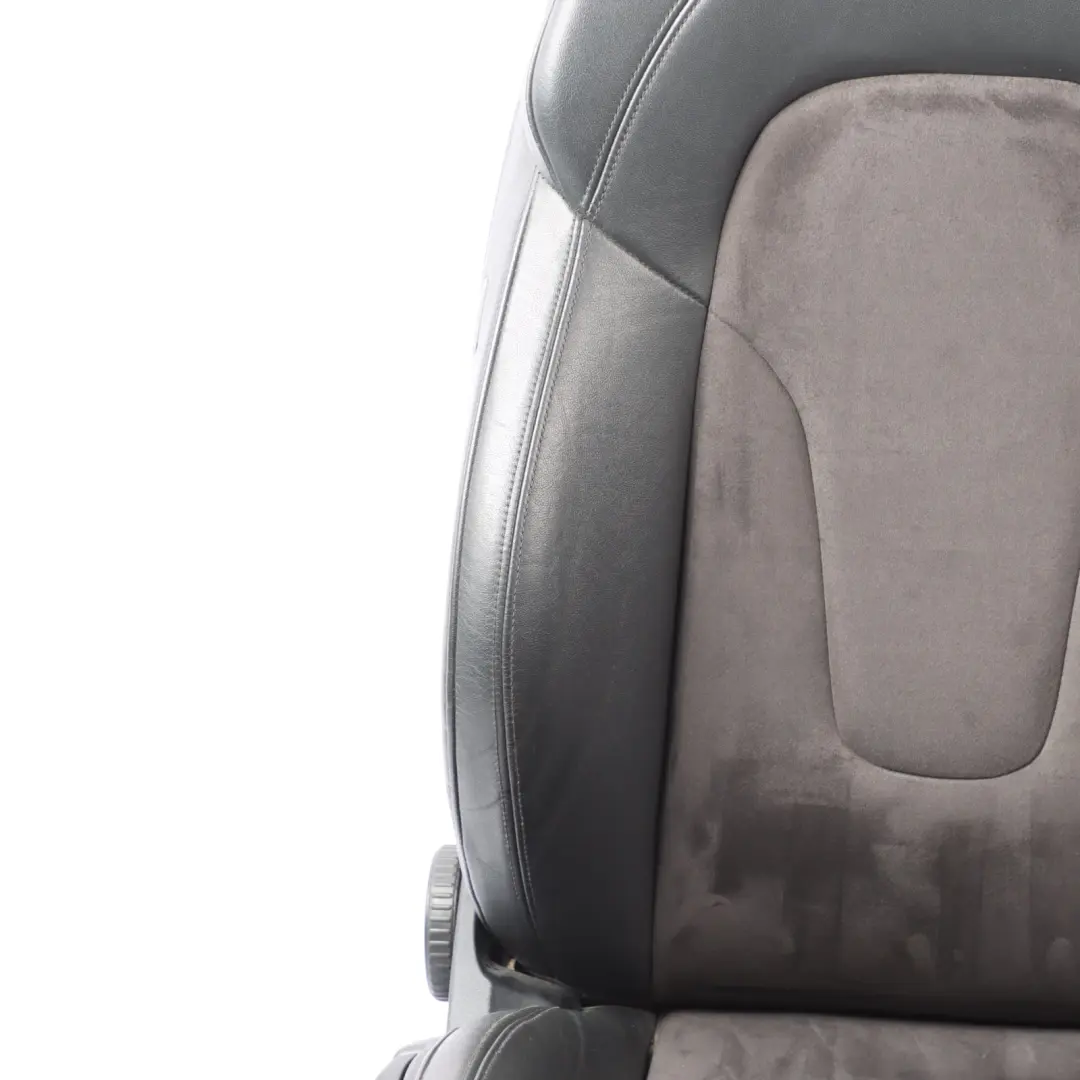 Audi TT 8J Coupe Asiento Deportivo Delantero Derecho Medio Cuero Soul Negro - SKU 8J8881806AF-1 - Número de pieza 8J8881806AF