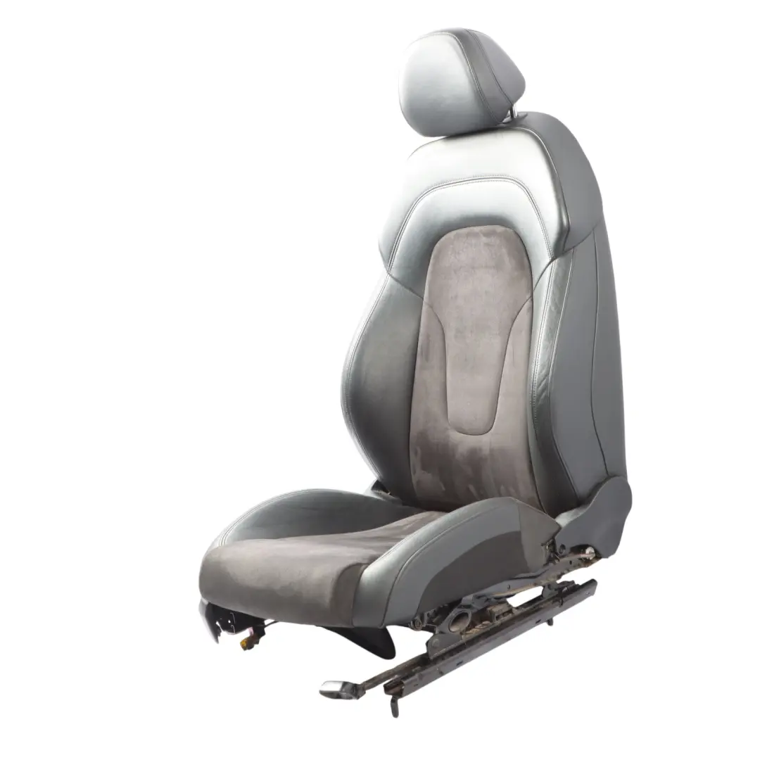Audi TT 8J Coupe Asiento Deportivo Delantero Derecho Medio Cuero Soul Negro - SKU 8J8881806AF-1 - Número de pieza 8J8881806AF