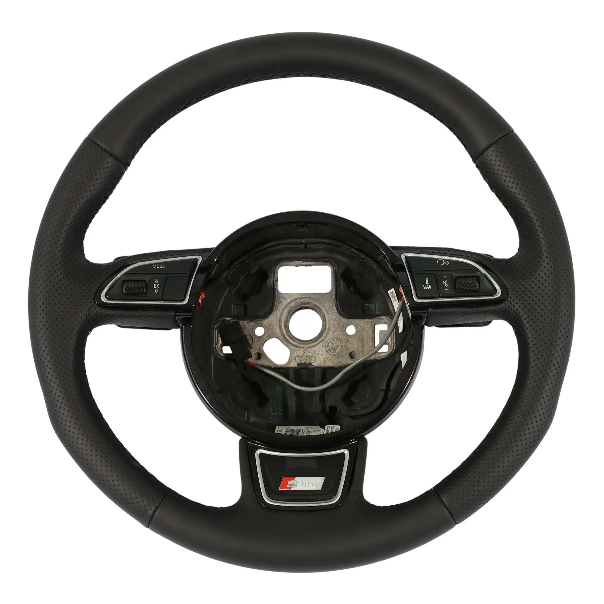 Audi A4 B8 A5 8T Q5 Volante S-Line NUEVO Cuero Palanca de Cambio 8K0419091CB