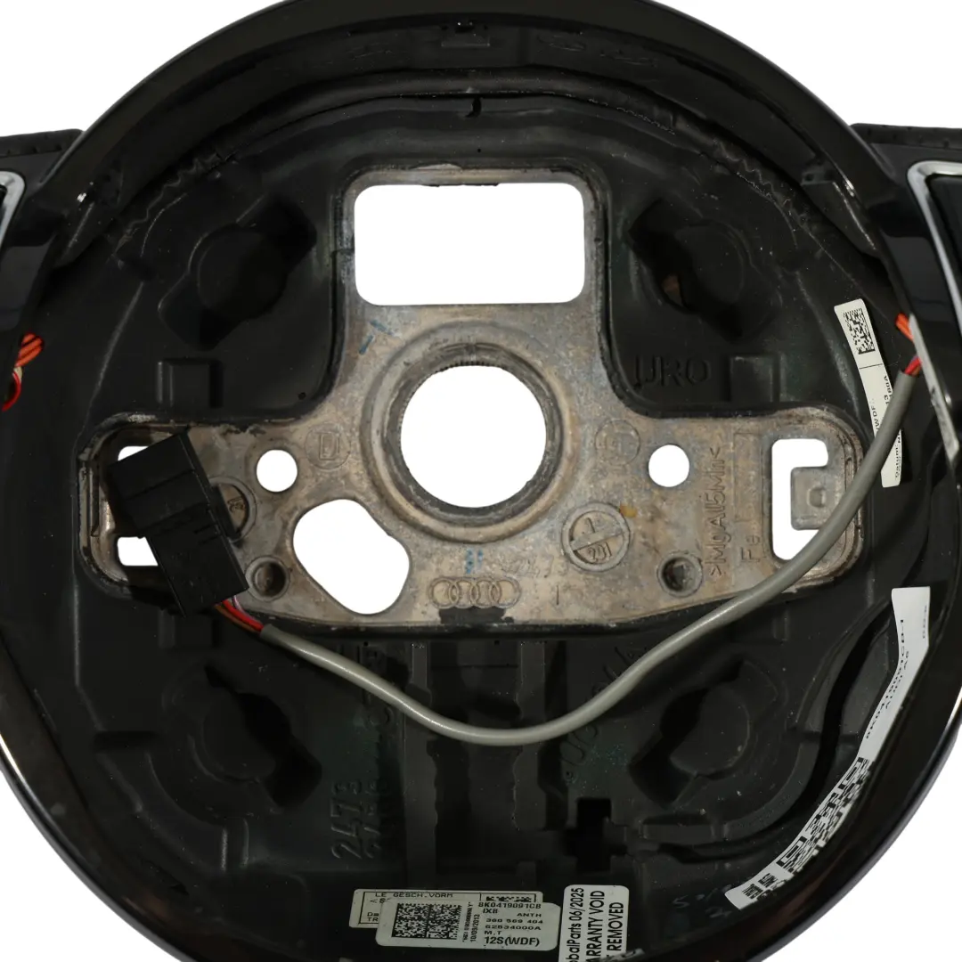 NUOVO In Pelle Cambio al Volante per Audi A4 B8 A5 8T Q5 Volante S-Line con numero di parte 8K0419091CB Audi A4 B8 A5 8T Q5 Volante S-Line NUOVO In Pelle Cambio al Volante - SKU 8K0419091CB-1 - Numero di parte 8K0419091CB