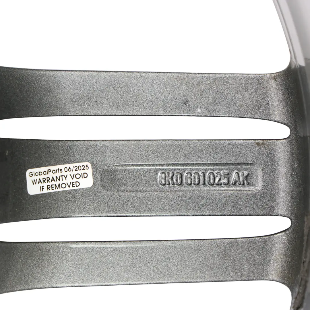 Audi A4 S4 B8 Leicht Metall Felge 19" 8,5J ET:43 Dunkel Grau - SKU 8K0601025AK-1 - Teilenummer 8K0601025AK