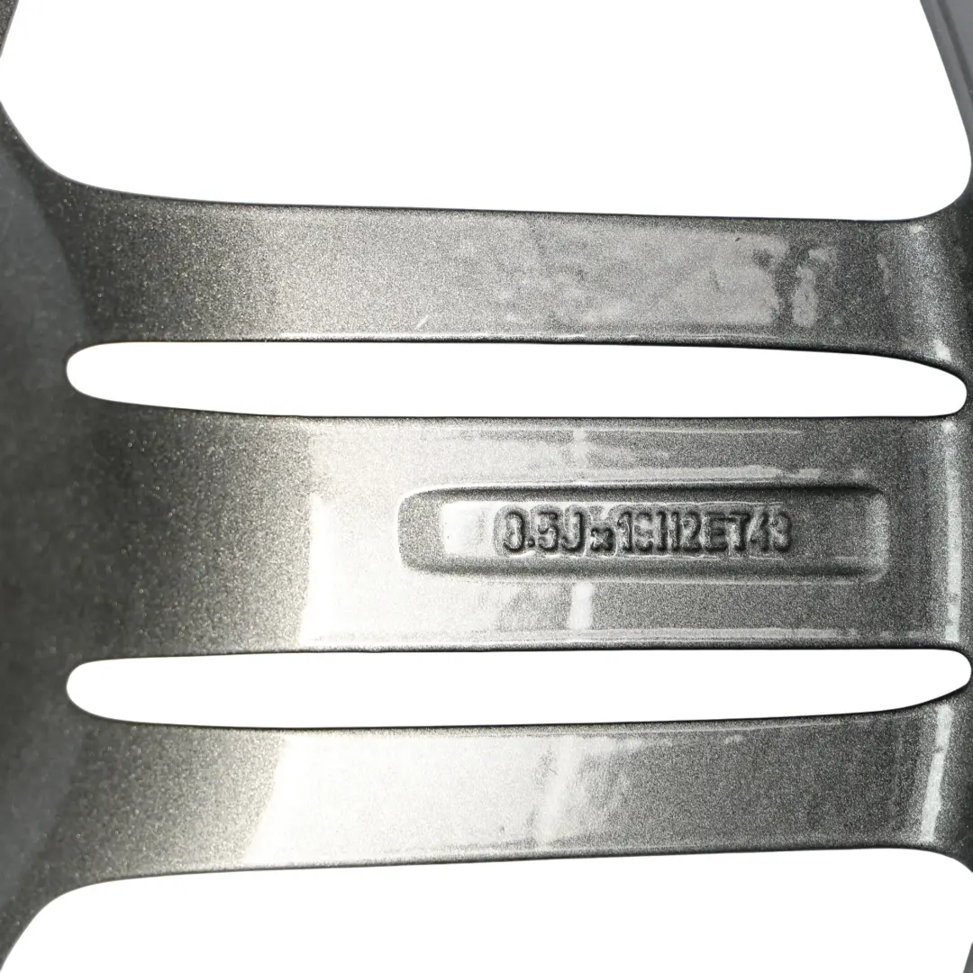 Jante Alliage Audi A4 S4 B8 19" 8,5J ET:43 Gris Foncé pour à propos du numéro de pièce 8K0601025AK Jante Alliage Audi A4 S4 B8 19" 8,5J ET:43 Gris Foncé - SKU 8K0601025AK-1 - Numéro de pièce 8K0601025AK