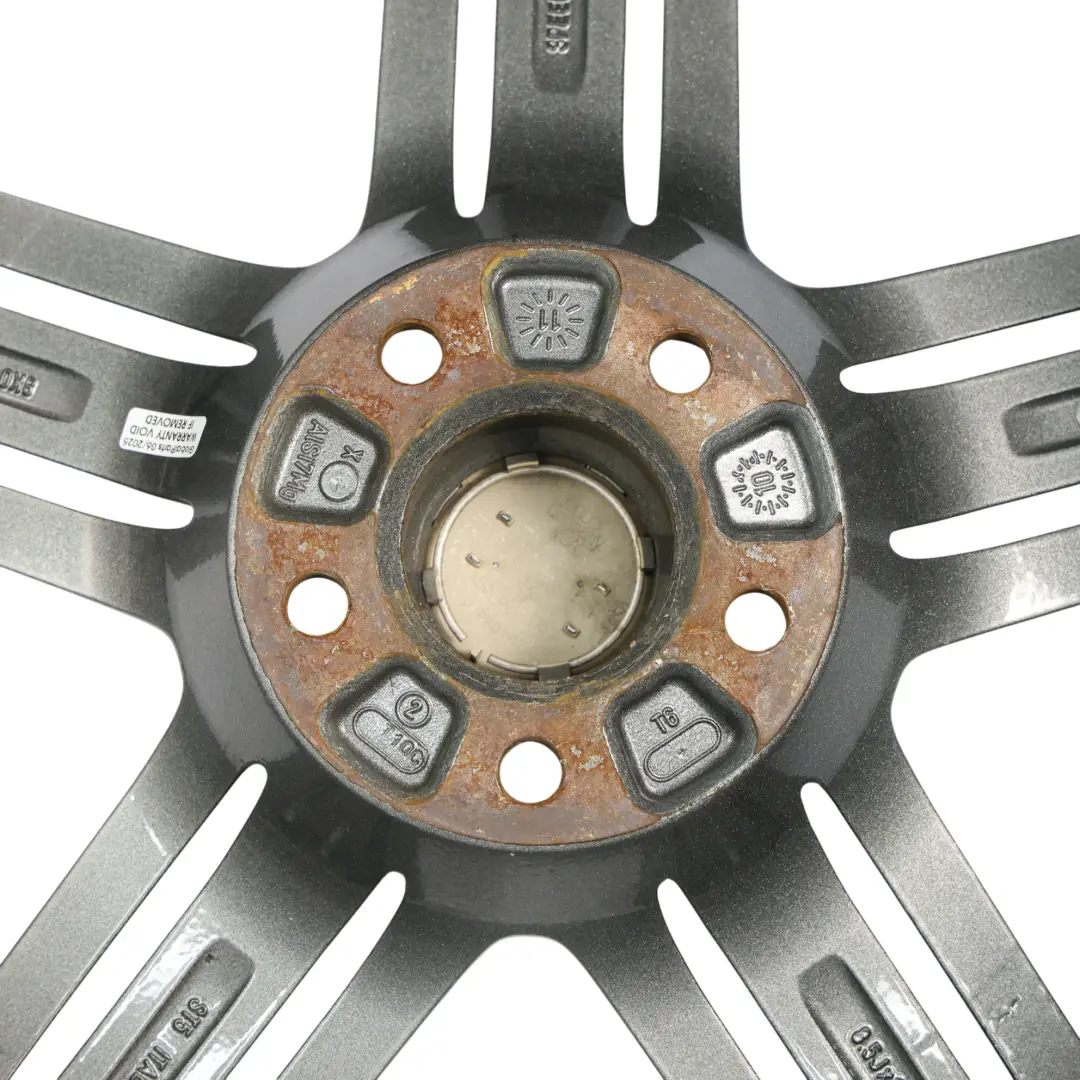 Audi A4 S4 B8 Alloy Wheel Rim 19" 8,5J ET:43 Dark Grey - SKU 8K0601025AK-2 - Part number 8K0601025AK