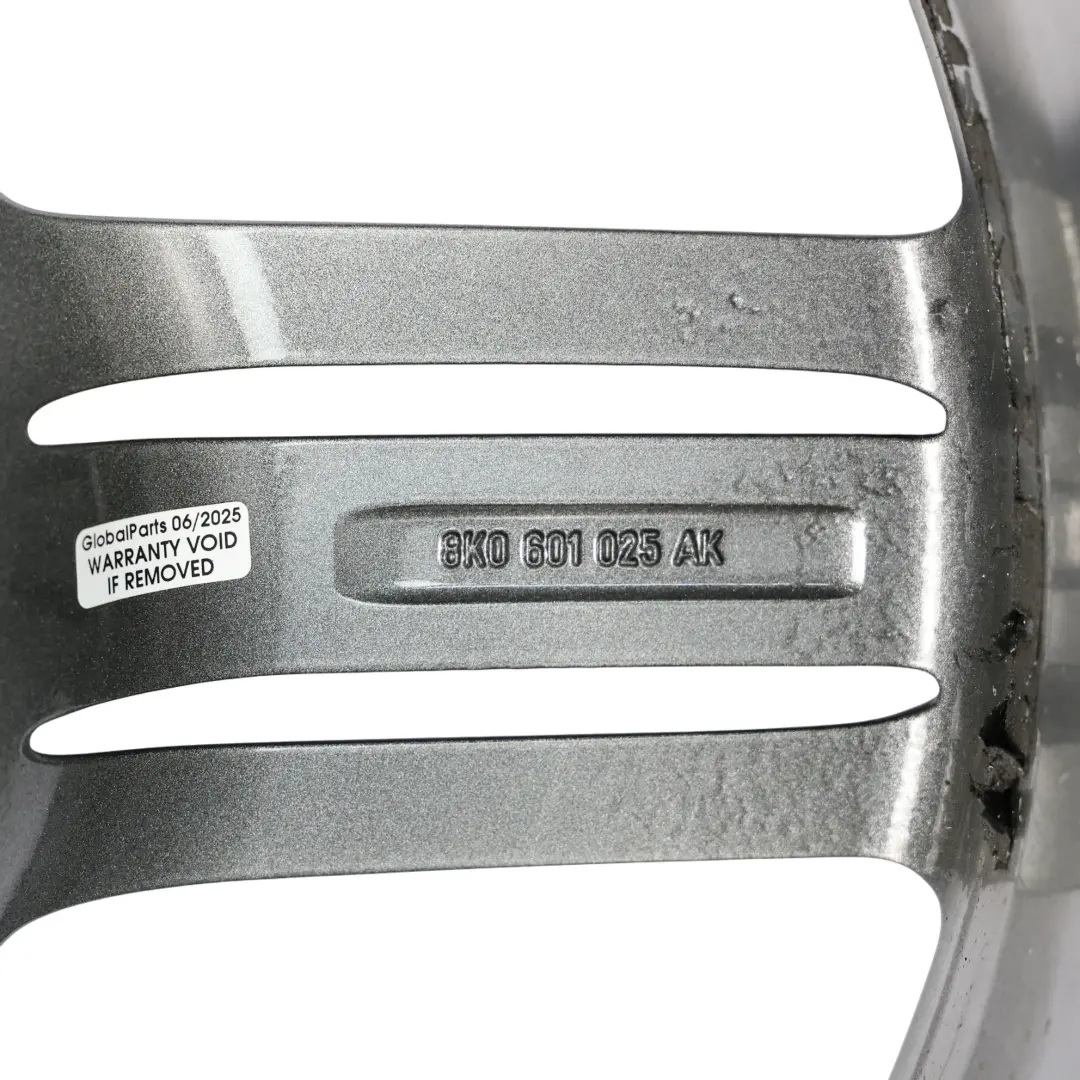 Audi A4 S4 B8 Leicht Metall Felge 19" 8,5J ET:43 Dunkel Grau - SKU 8K0601025AK-2 - Teilenummer 8K0601025AK