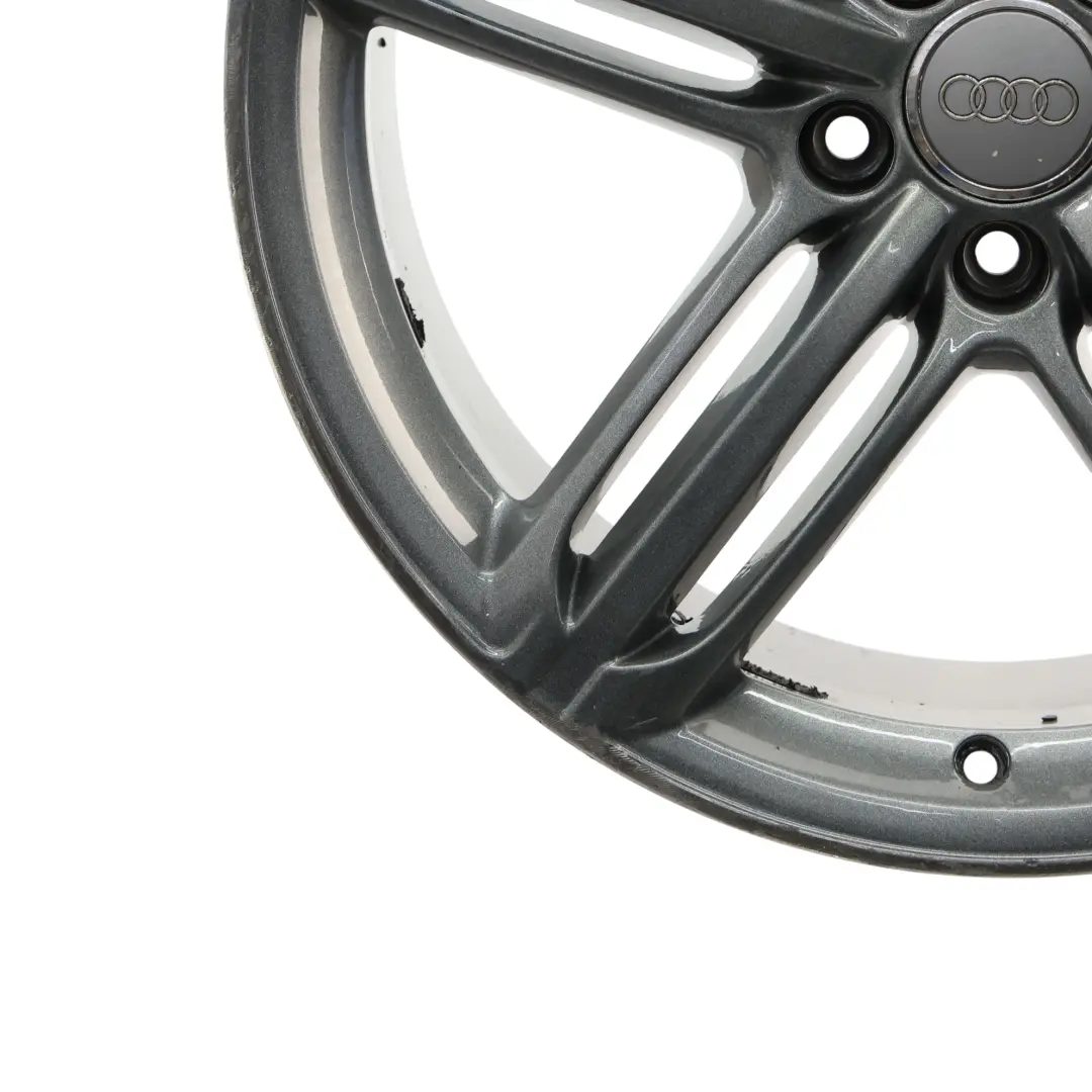 Audi A4 S4 B8 Leicht Metall Felge 19" 8,5J ET:43 Dunkel Grau - SKU 8K0601025AK-2 - Teilenummer 8K0601025AK