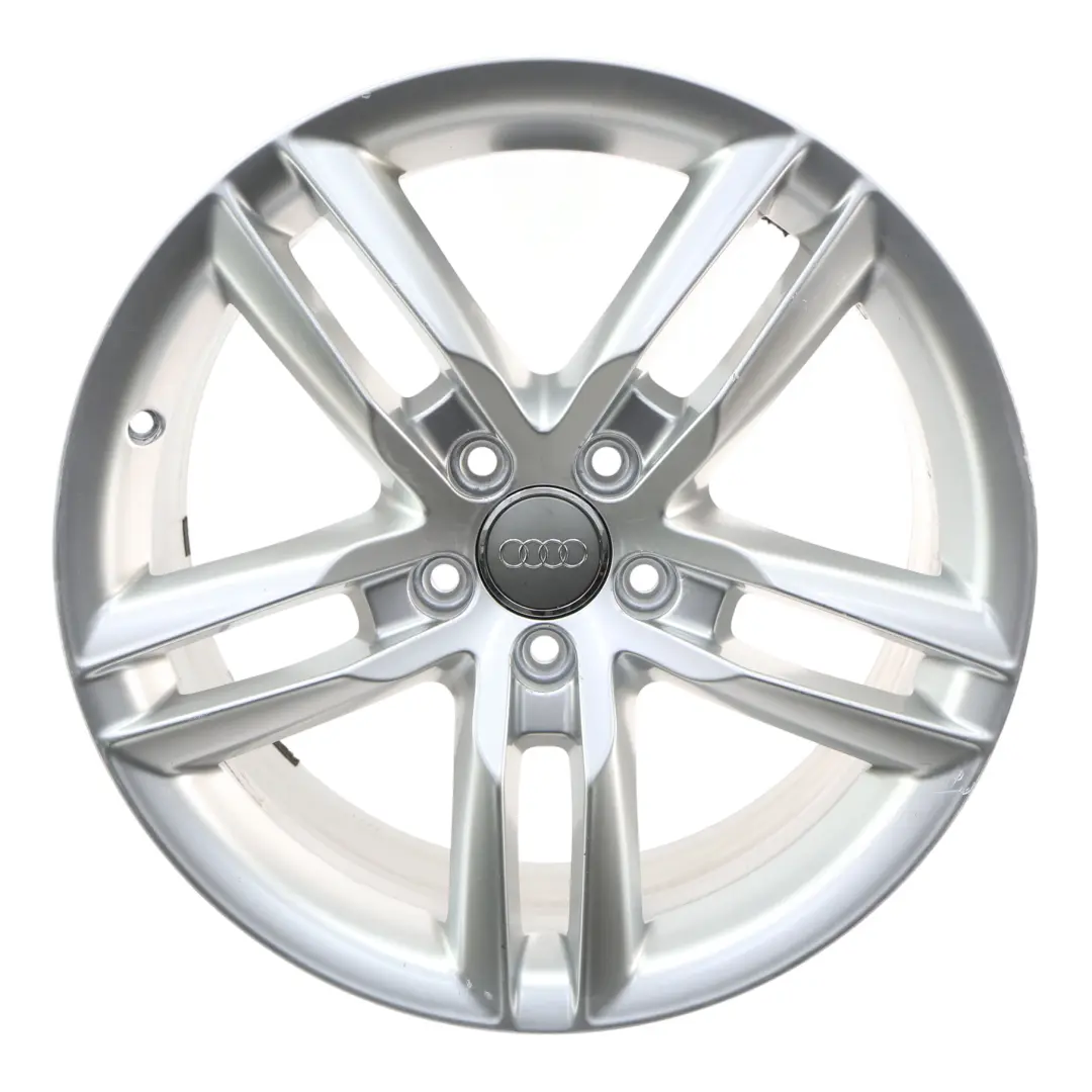 Audi A4 B8 A5 8T Cerchi In Lega 18" ET:47 8J Argento - SKU 8K0601025CC-1 - Numero di parte 8K0601025CC