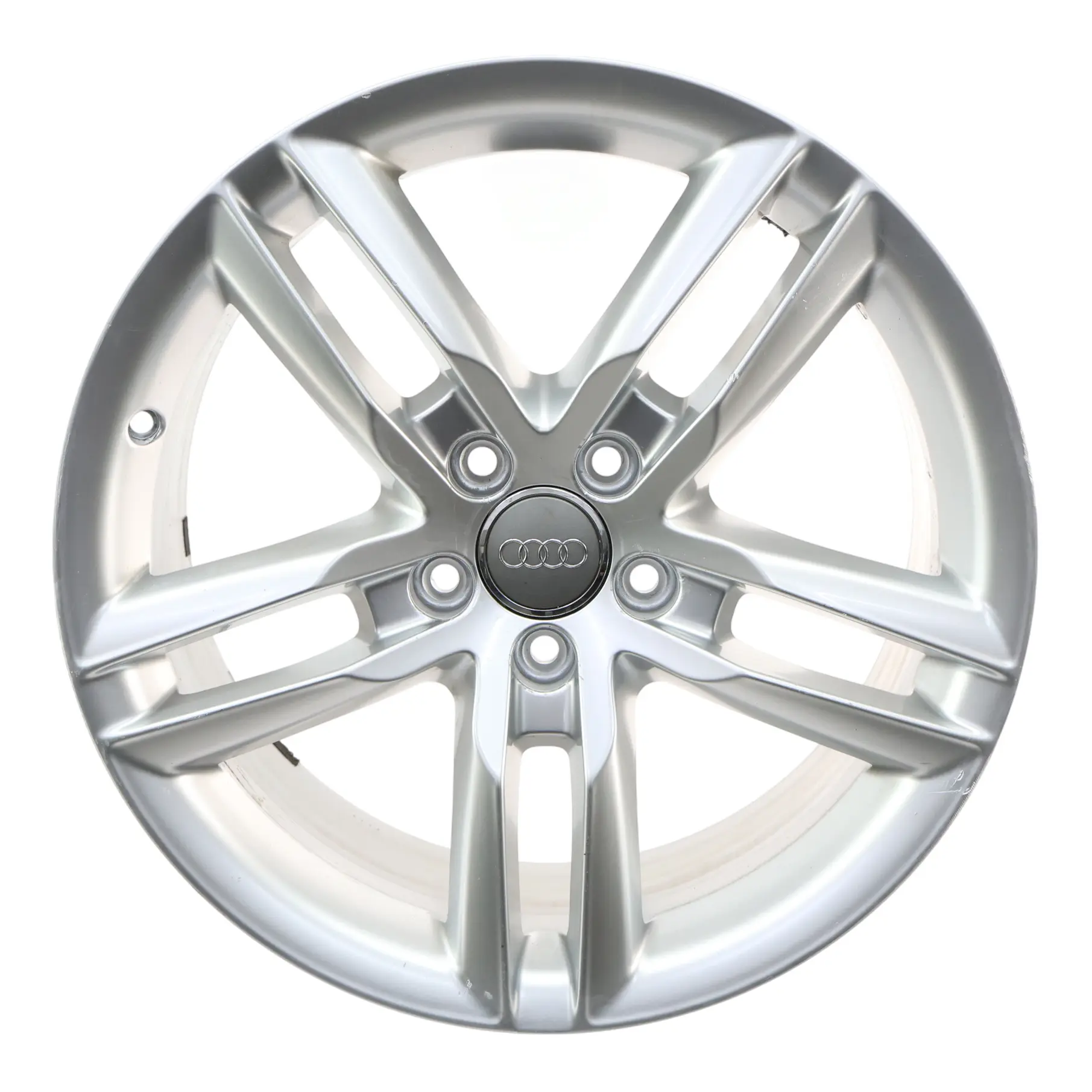 Audi A4 B8 A5 8T Cerchi In Lega 18" ET:47 8J Argento 8K0601025CC