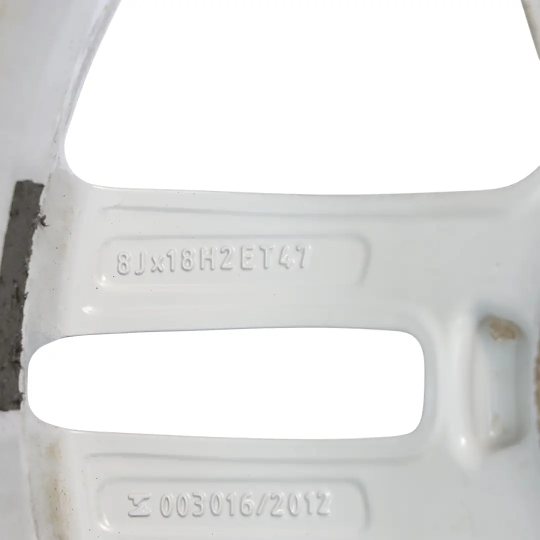 Audi A4 B8 A5 8T Wheel Rim Alloy 18" ET:47 8J Silver - SKU 8K0601025CC-1 - Part number 8K0601025CC