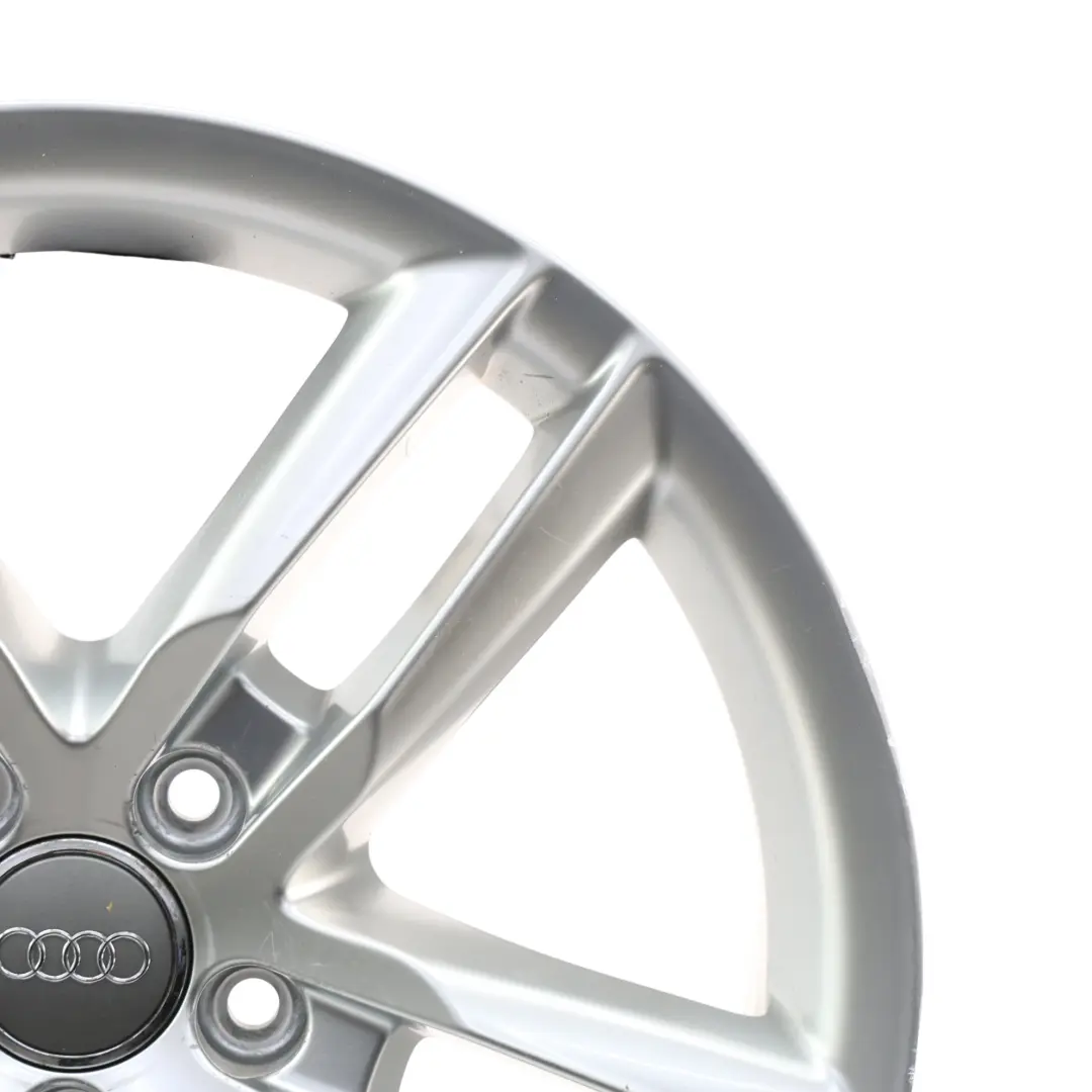 Audi A4 B8 A5 8T Cerchio In Lega 18" ET:47 8J Argento - SKU 8K0601025CC-2 - Numero di parte 8K0601025CC