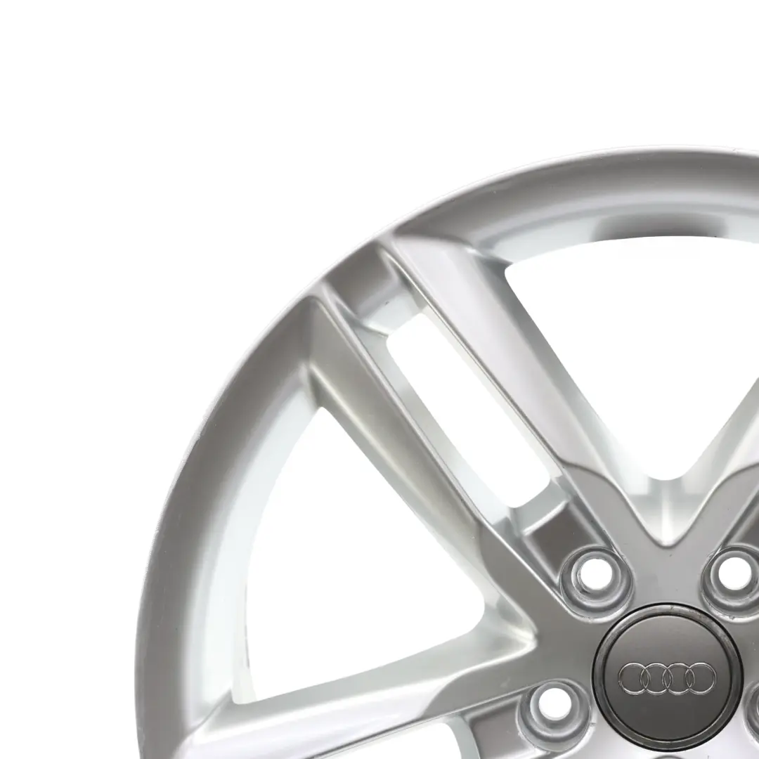 Rim Alloy 18" 8J ET:47 to Audi A4 B8 A5 8T Silver Wheel with Part number 8K0601025CC Audi A4 B8 A5 8T Silver Wheel Rim Alloy 18" 8J ET:47 - SKU 8K0601025CC-3 - Part number 8K0601025CC