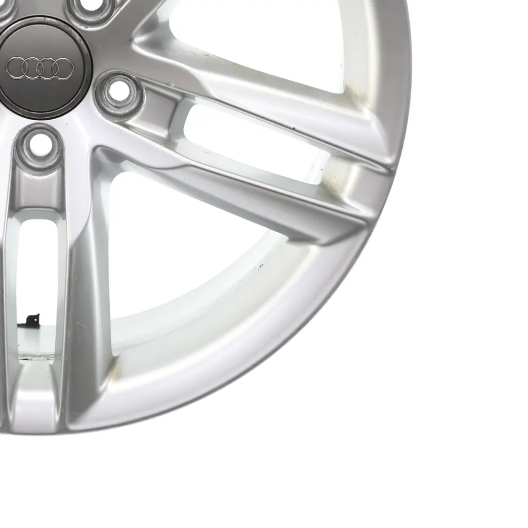 Rim Alloy 18" 8J ET:47 to Audi A4 B8 A5 8T Silver Wheel with Part number 8K0601025CC Audi A4 B8 A5 8T Silver Wheel Rim Alloy 18" 8J ET:47 - SKU 8K0601025CC-3 - Part number 8K0601025CC