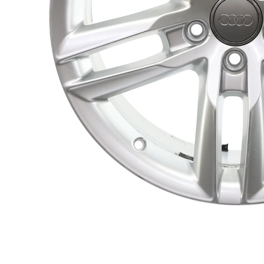Audi A4 B8 A5 8T Silver Wheel Rim Alloy 18" 8J ET:47 - SKU 8K0601025CC-3 - Part number 8K0601025CC
