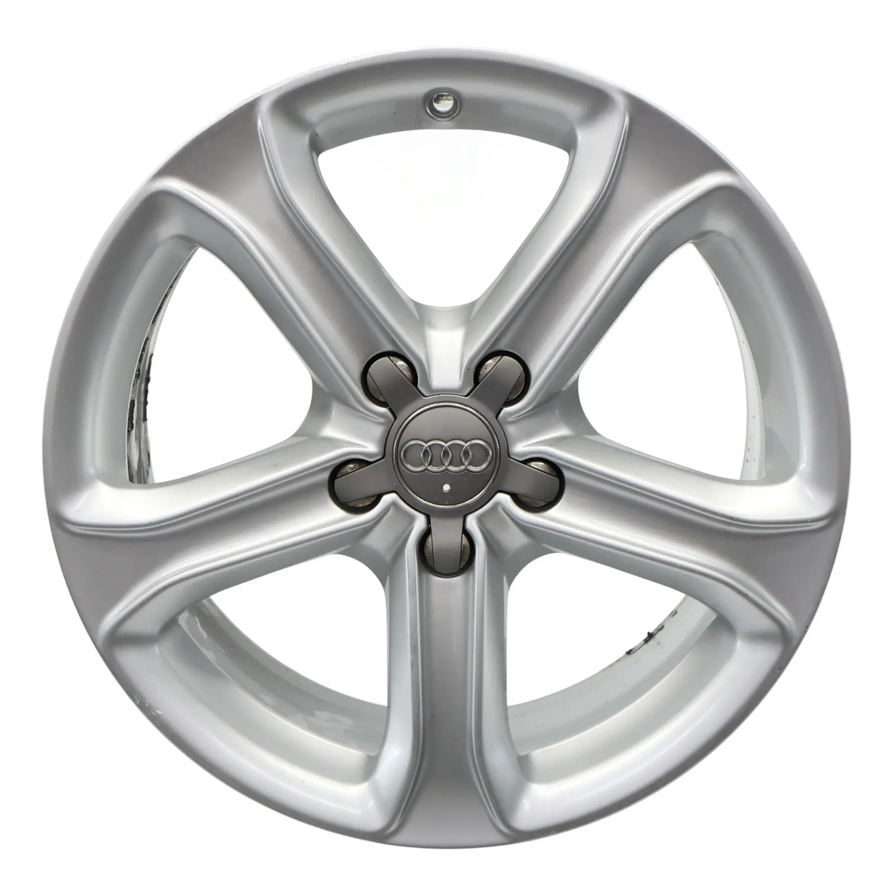 Audi A4 B8 8K Jante En Alliage Argenté 17" ET:45 7,5J Rayons Étoile 8K0601025CE