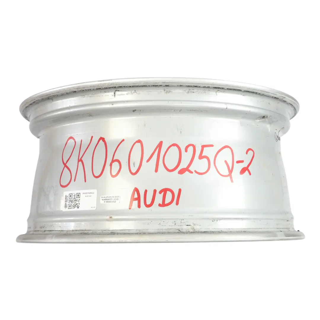 Audi A4 B8 Cerchio In Lega Argento 18" ET:47 8J Star Spoke - SKU 8K0601025Q-2 - Numero di parte 8K0601025Q