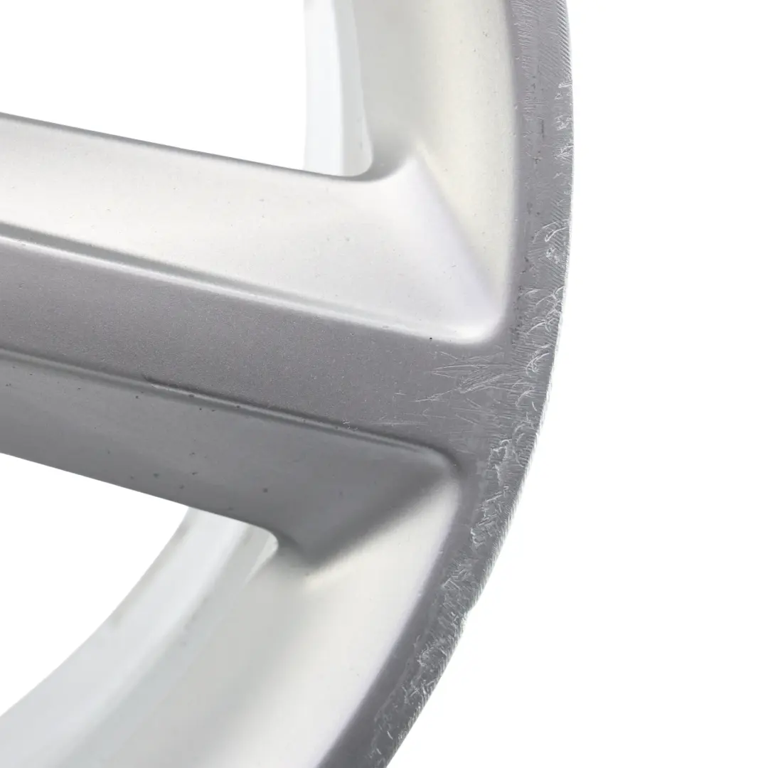 Audi A4 B8 Wheel Alloy Rim Silver 18" ET:47 8J Star Spoke - SKU 8K0601025Q-2 - Part number 8K0601025Q