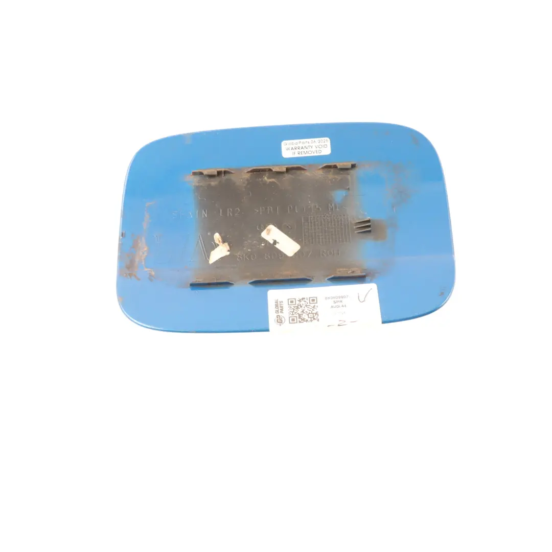 Audi A4 B8 Fuel Filler Flap Cover Panel Sprint Blue Pearl Effect - Z5F - SKU 8K0809907-SPR - Part number 8K0809907