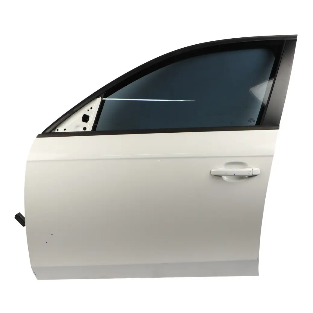 Audi A4 B8 Front Door Left N/S Door Shell Covering Panel Ibis White - Y9C