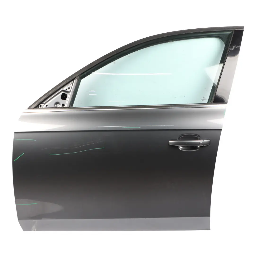 Audi A4 B8 Door Front Left N/S Monsoon Grey Metallic - X7R