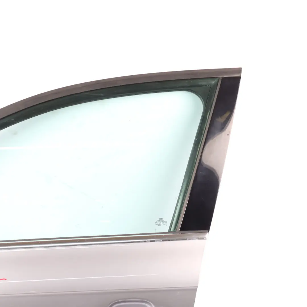 Front Door Left N/S Pearl Effect Tornado Grey Metallic - X7P to Audi A4 B8 with Part number 8K0831051J Audi A4 B8 Front Door Left N/S Pearl Effect Tornado Grey Metallic - X7P - SKU 8K0831051J-TOG - Part number 8K0831051J