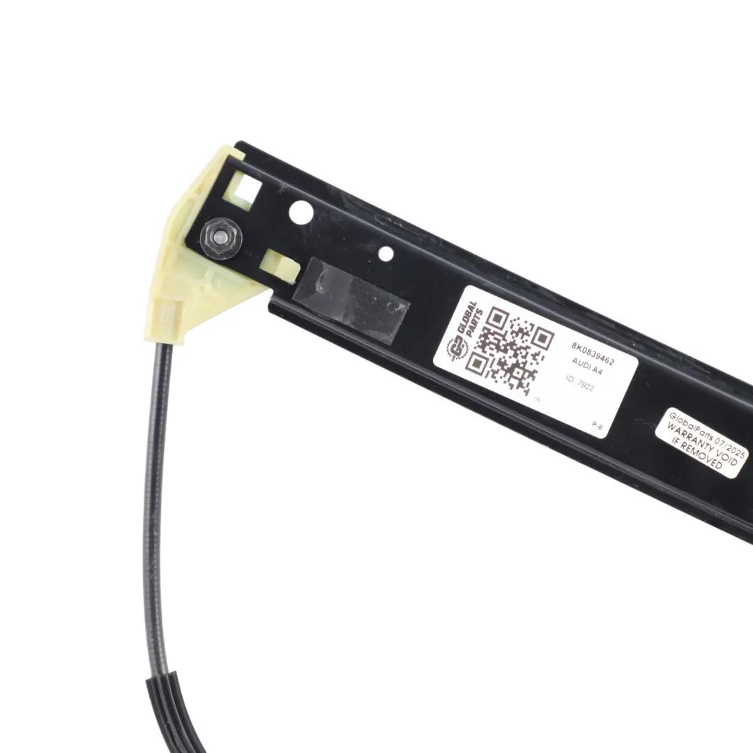 Mécanisme Lève-Vitre Arrière Droit pour Audi A4 B8 à propos du numéro de pièce 8K0839462 Audi A4 B8 Mécanisme Lève-Vitre Arrière Droit - SKU 8K0839462 - Numéro de pièce 8K0839462