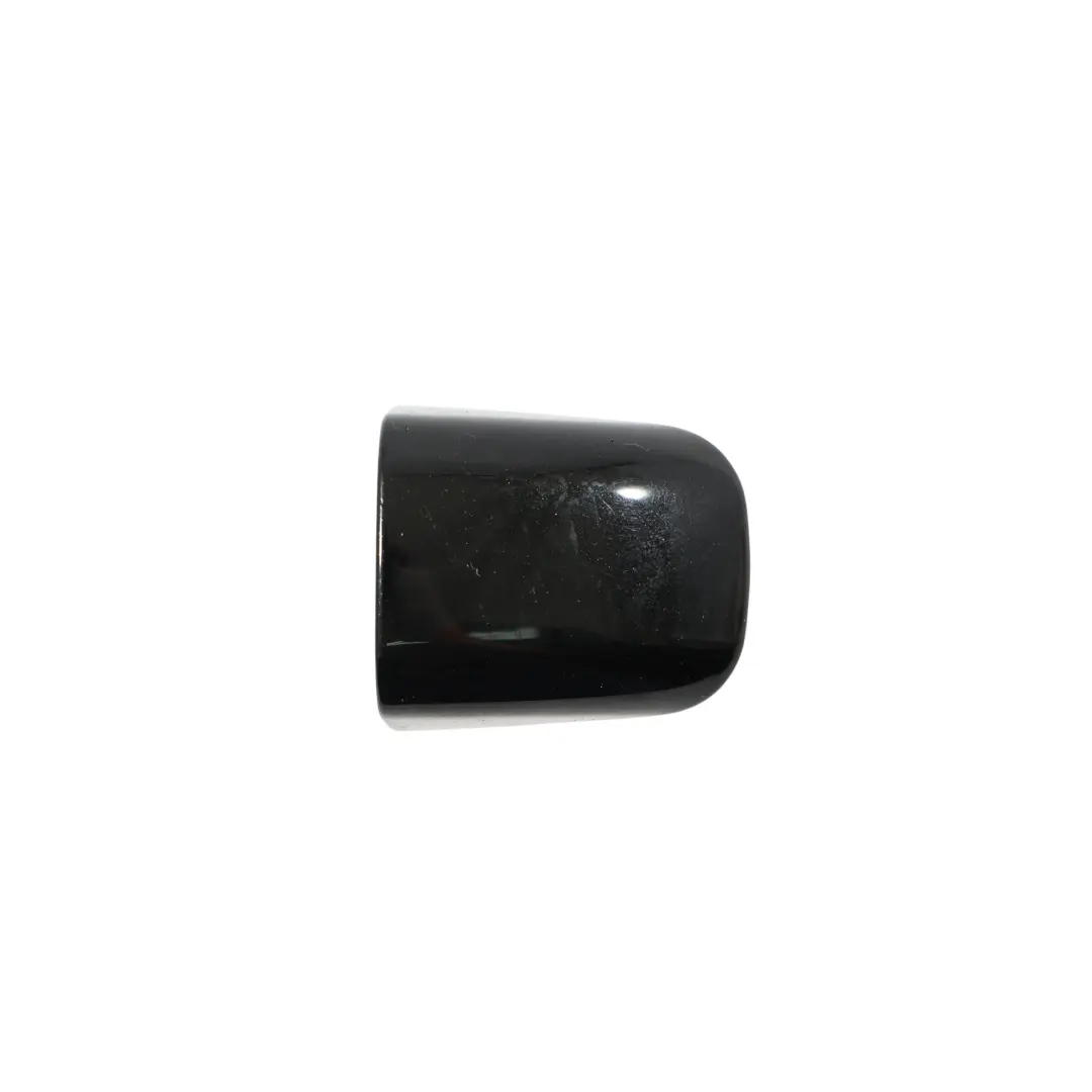 Audi A4 B8 Front Rear Handle End Cap Passenger Side Mythical Black Metallic Y9T - SKU 8K0839879-MYB - Part number 8K0839879