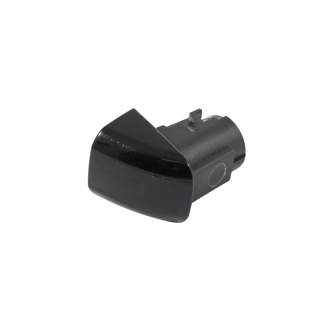 Audi A4 B8 Front Rear Handle End Cap Passenger Side Mythical Black Metallic Y9T - SKU 8K0839879-MYB - Part number 8K0839879