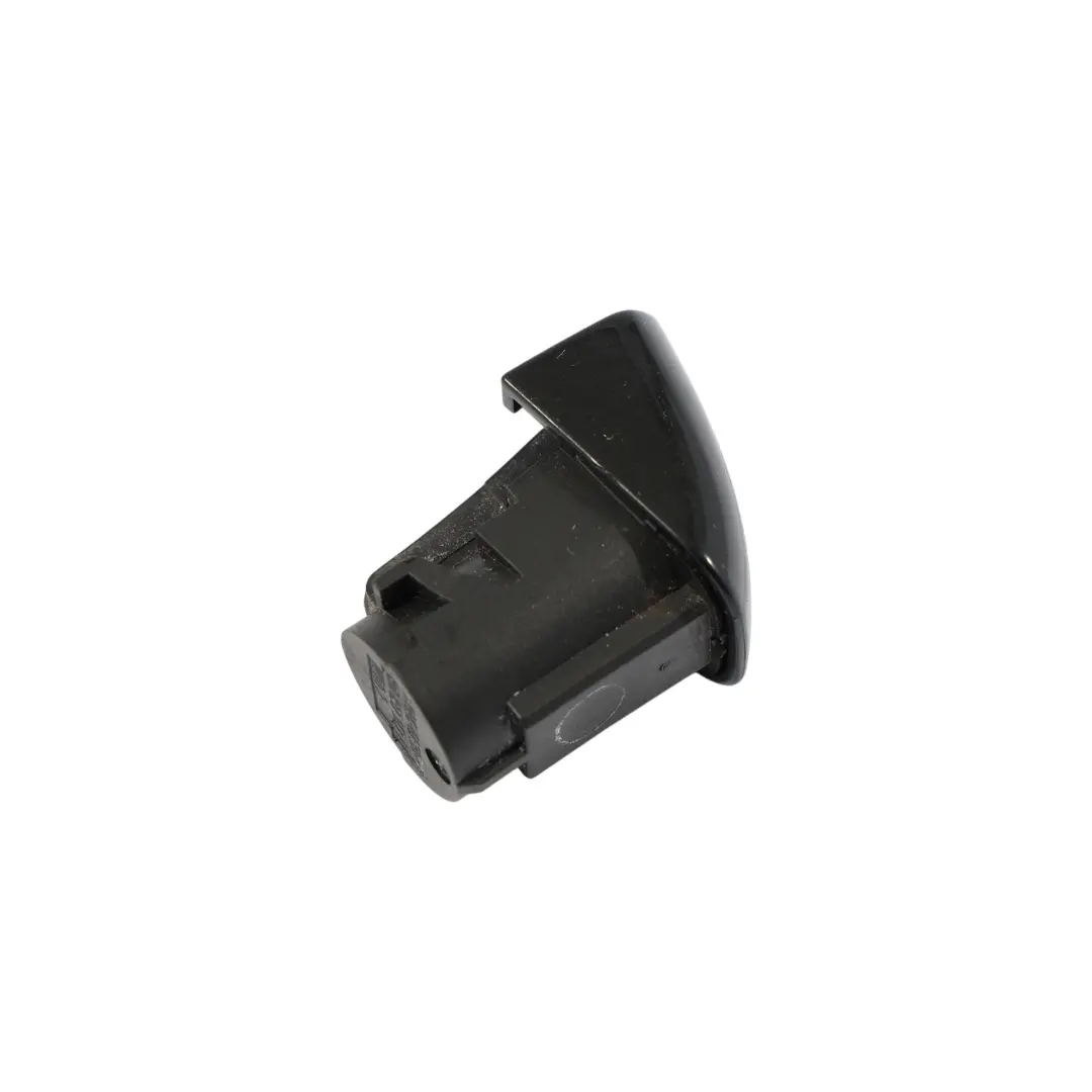 Audi A4 B8 Front Rear Handle End Cap Passenger Side Mythical Black Metallic Y9T - SKU 8K0839879-MYB - Part number 8K0839879