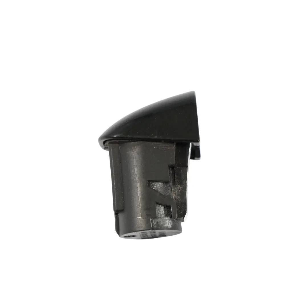 Audi A4 B8 Front Rear Handle End Cap Passenger Side Mythical Black Metallic Y9T - SKU 8K0839879-MYB - Part number 8K0839879