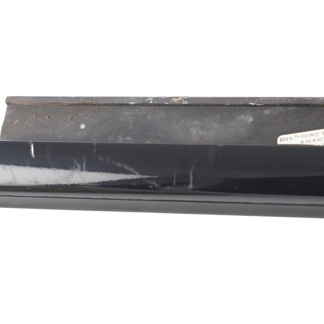 Audi A4 B8 Rear Outer Weatherstrip Strip Door Left N/S Chrome - SKU 8K0853763F - Part number 8K0853763F