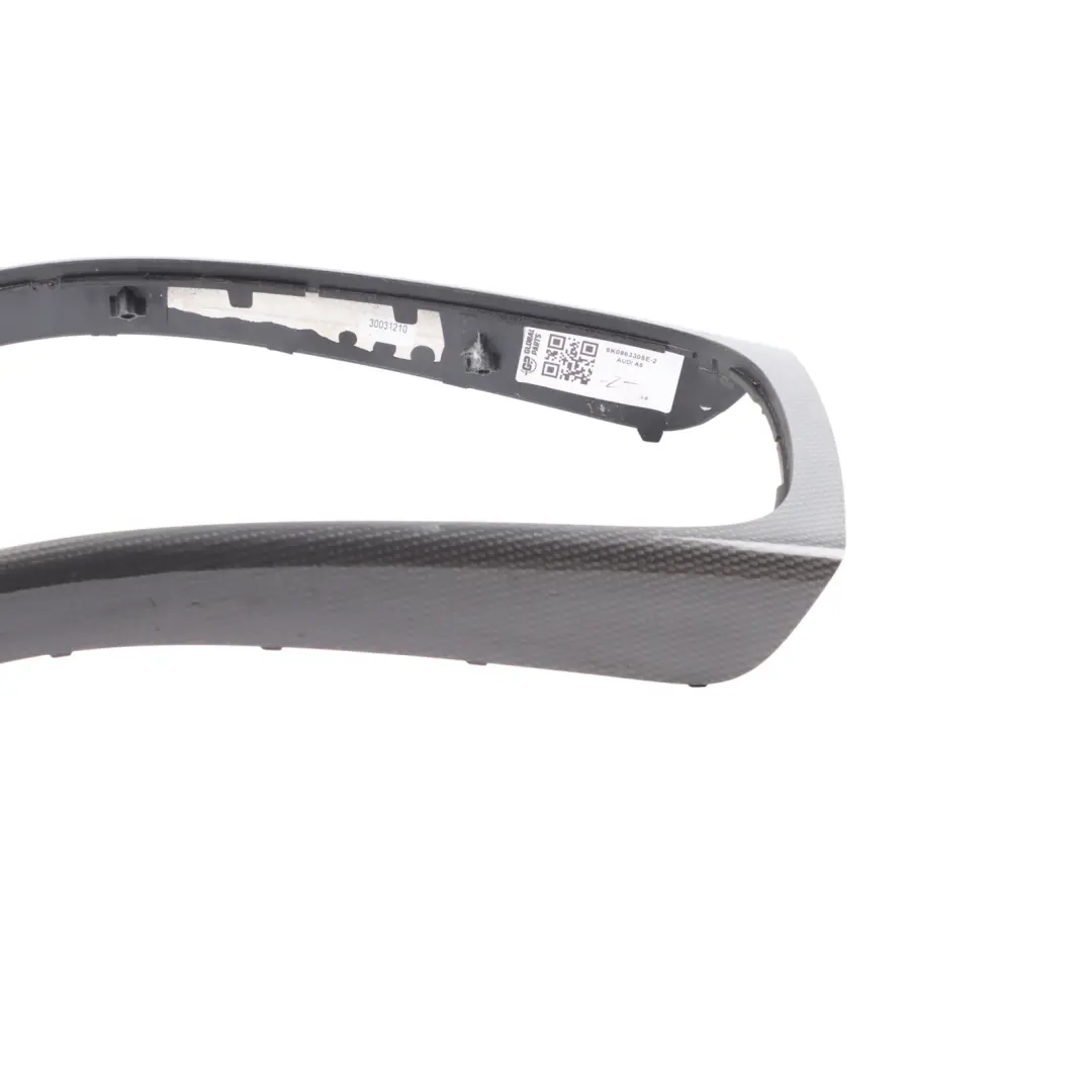 Audi A5 S5 8T Console Centrale Decor Pannello Frontale Carbonio - SKU 8K0863305E-2 - Numero di parte 8K0863305E