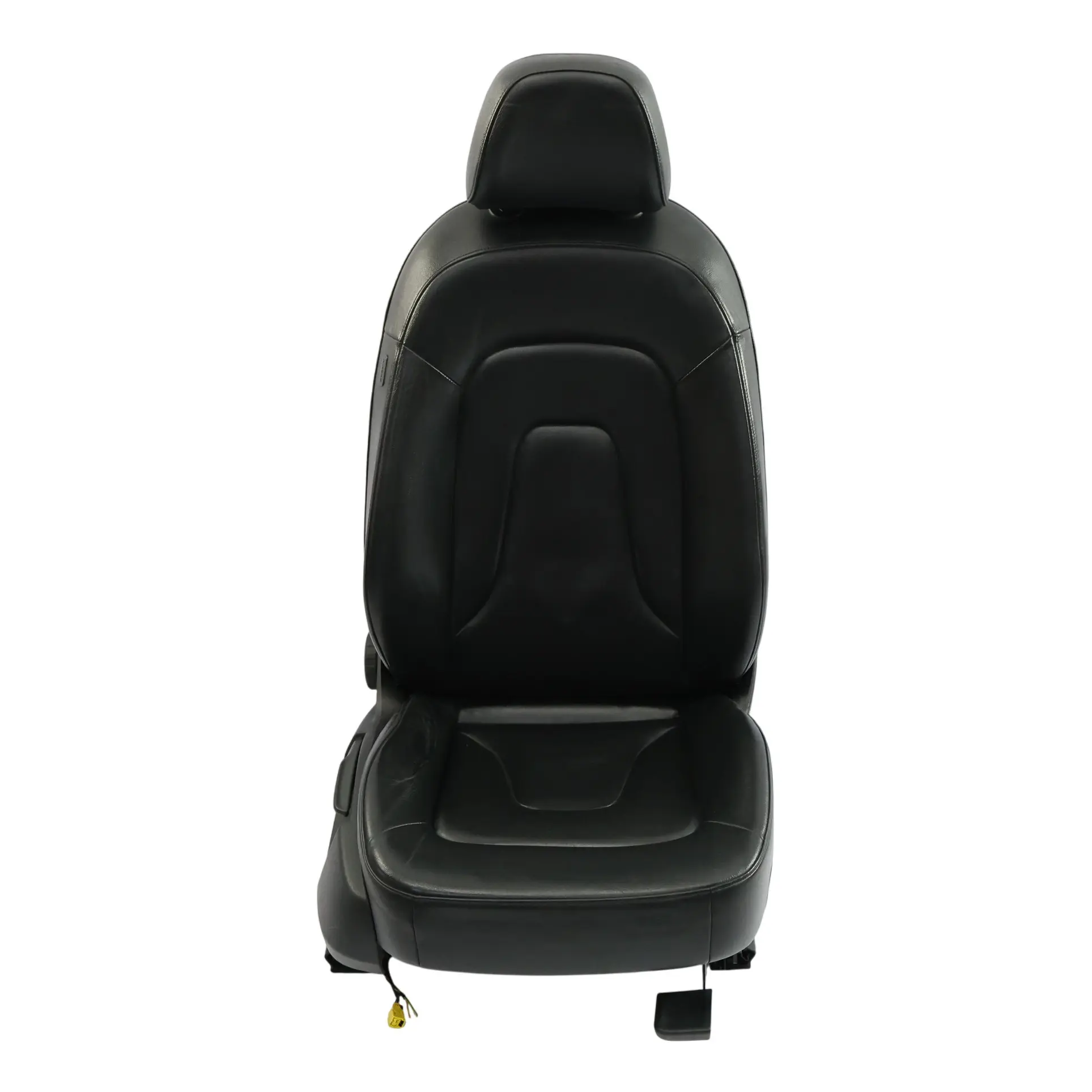 Audi A4 B8 Vorder Sitz Rechts Innenraum Leder Schwarz