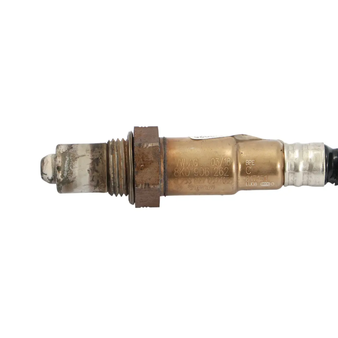 Sonda Lambda De Escape Motor Gasolina para Audi A4 B9 A5 F5 Q5 FY con número de pieza 8K0906262C Audi A4 B9 A5 F5 Q5 FY Sonda Lambda De Escape Motor Gasolina - SKU 8K0906262C - Número de pieza 8K0906262C
