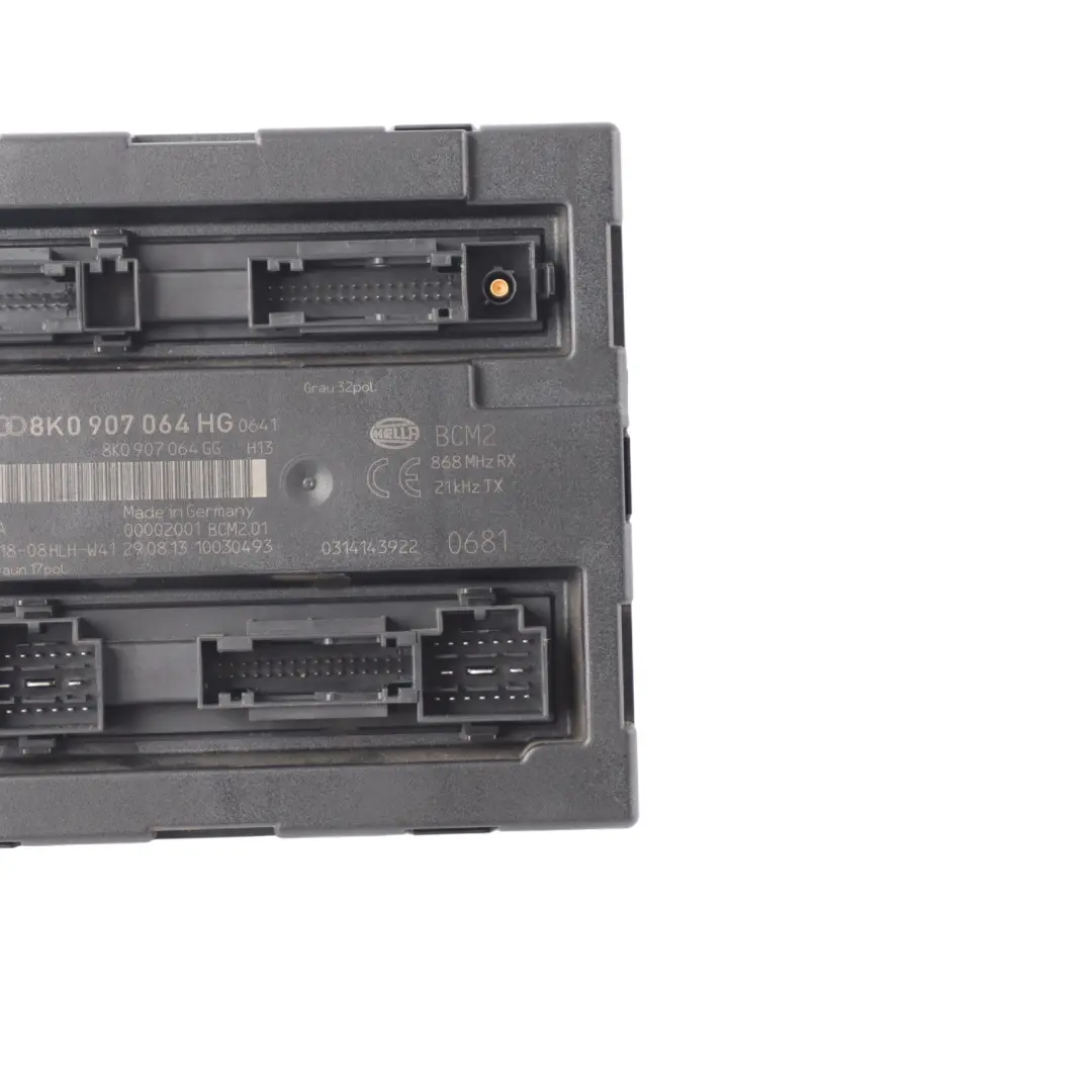 Body Control Module BCM Comfort Control Unit to Audi Q5 8R with Part number 8K0907064HG Audi Q5 8R Body Control Module BCM Comfort Control Unit - SKU 8K0907064HG - Part number 8K0907064HG