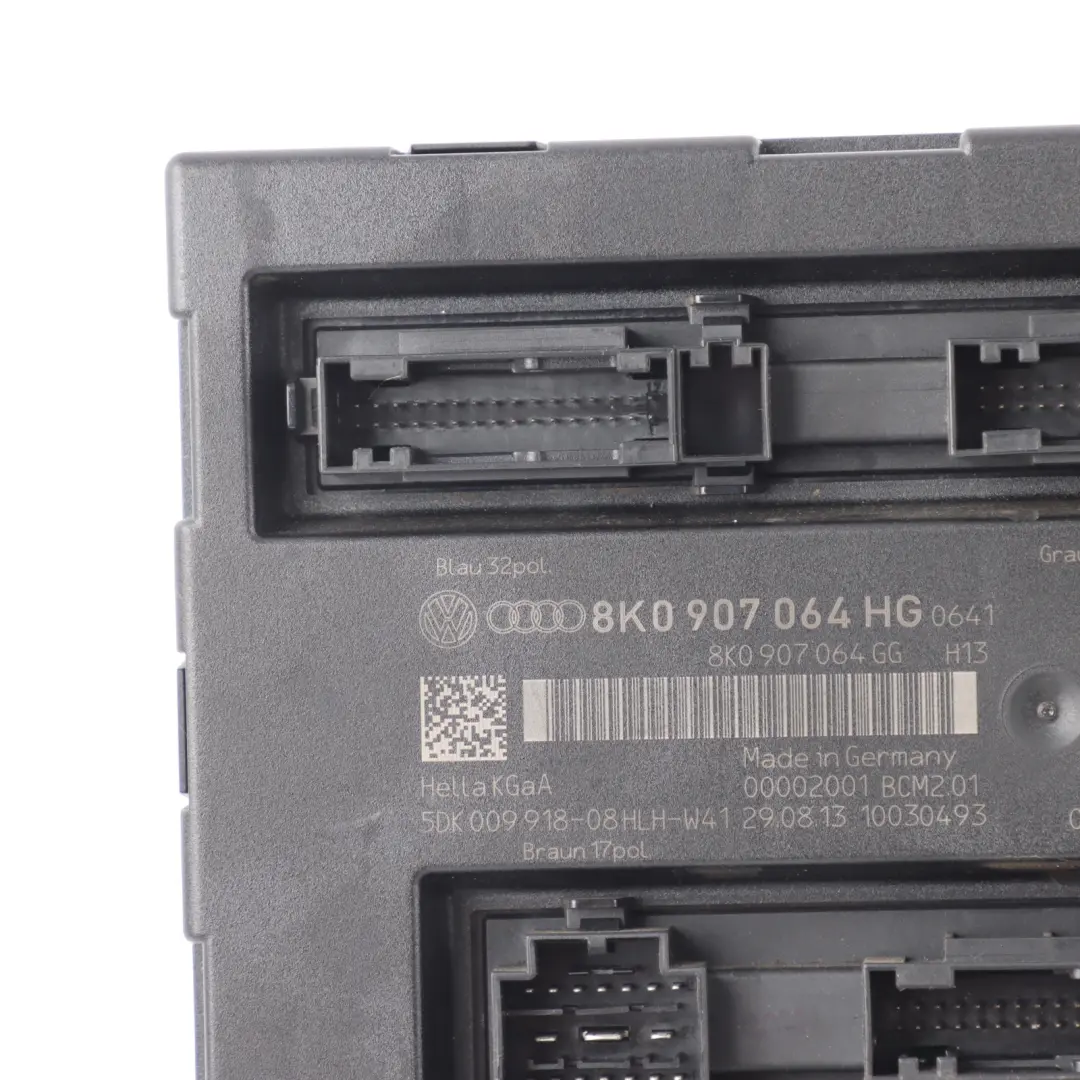 Body Control Module BCM Comfort Control Unit to Audi Q5 8R with Part number 8K0907064HG Audi Q5 8R Body Control Module BCM Comfort Control Unit - SKU 8K0907064HG - Part number 8K0907064HG