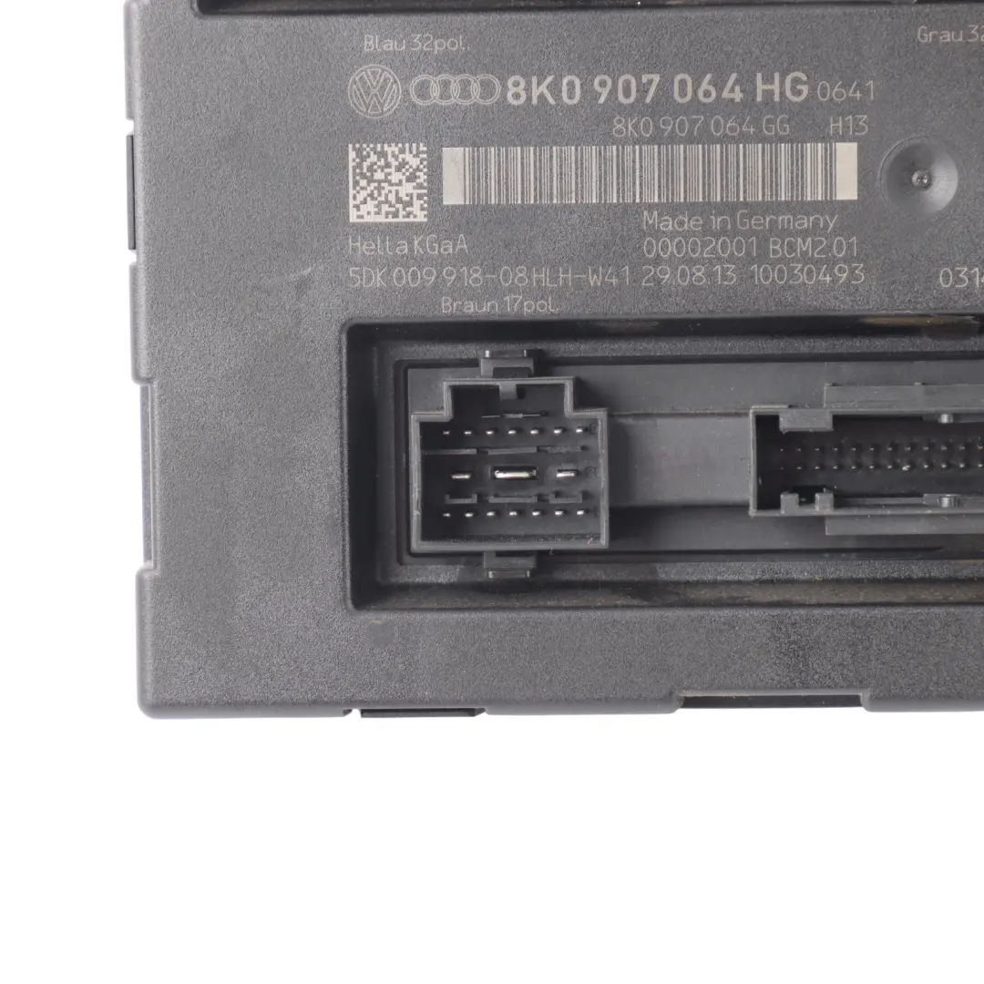 Body Control Module BCM Comfort Control Unit to Audi Q5 8R with Part number 8K0907064HG Audi Q5 8R Body Control Module BCM Comfort Control Unit - SKU 8K0907064HG - Part number 8K0907064HG