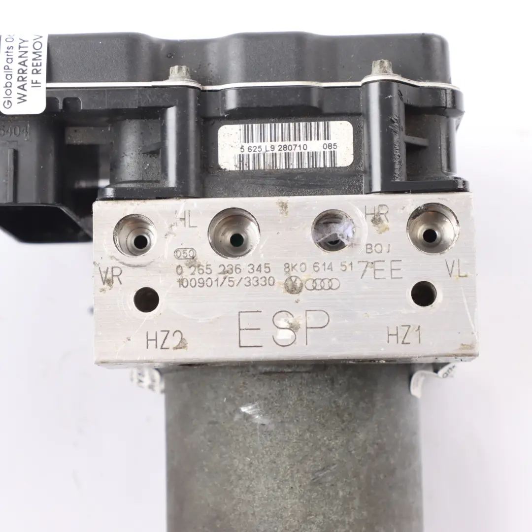 Audi A5 8T ABS Pump Control Hydraulic Module Unit - SKU 8K0907379BG - Part number 8K0907379BG