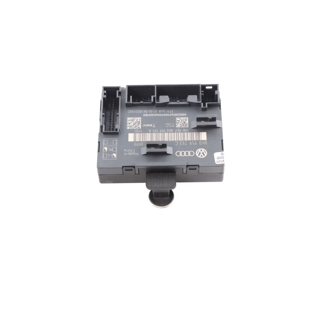 Audi A4 B8 Door Module Control Unit ECU Front Driver's Side - SKU 8K0959793C - Part number 8K0959793C