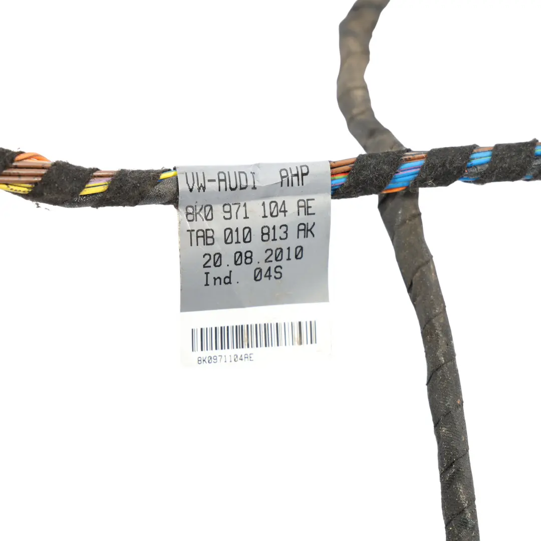 Bumper PDC Parking Sensor Wiring Harness Loom to Audi A5 8T Rear with Part number 8K0971104AE Audi A5 8T Rear Bumper PDC Parking Sensor Wiring Harness Loom - SKU 8K0971104AE - Part number 8K0971104AE