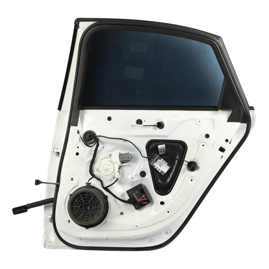 Audi A4 B8 Limousine Rear Door Right O/S Ibis White - Y9C - SKU 8K5833052D-IWH - Part number 8K5833052D