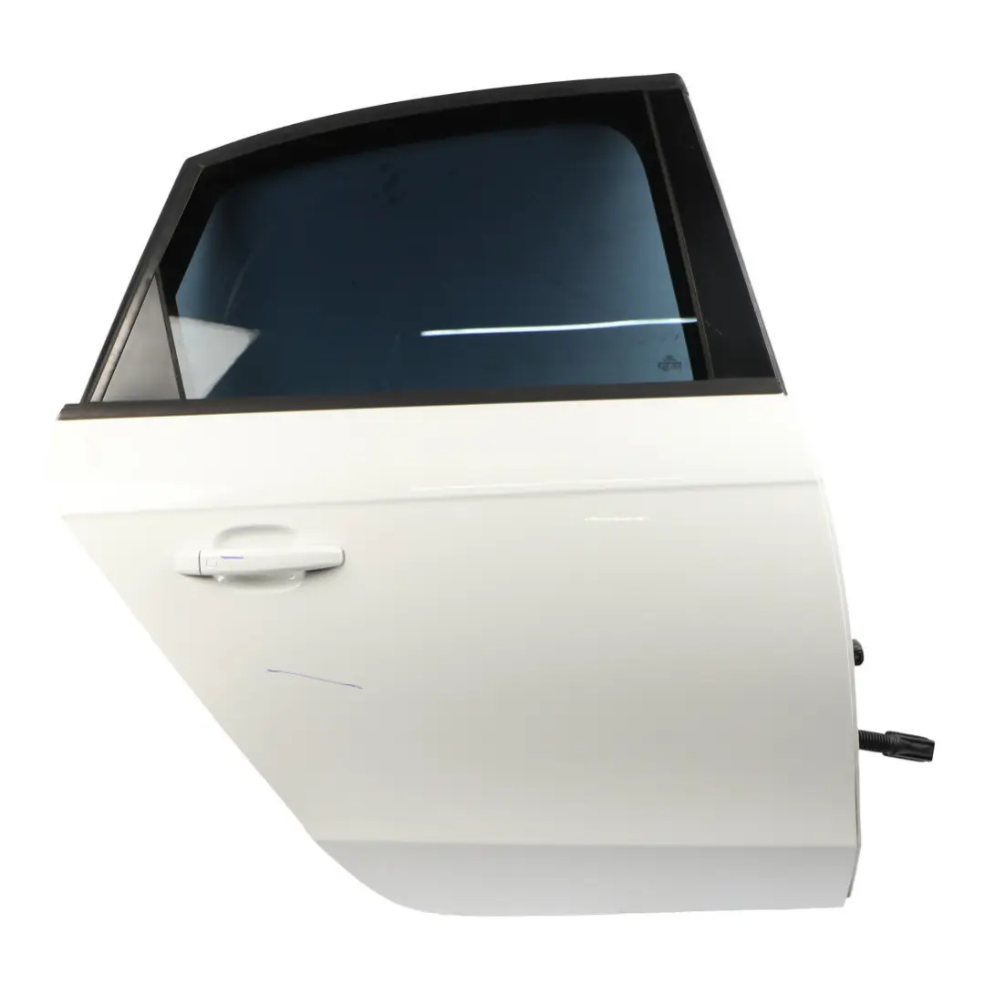 Door Right O/S Ibis White - Y9C to Audi A4 B8 Limousine Rear with Part number 8K5833052D Audi A4 B8 Limousine Rear Door Right O/S Ibis White - Y9C - SKU 8K5833052D-IWH - Part number 8K5833052D