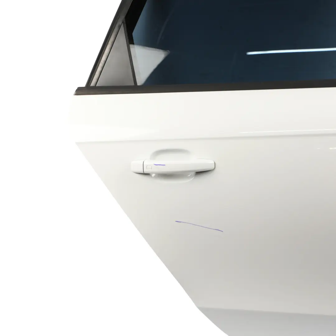 Audi A4 B8 Limousine Rear Door Right O/S Ibis White - Y9C - SKU 8K5833052D-IWH - Part number 8K5833052D