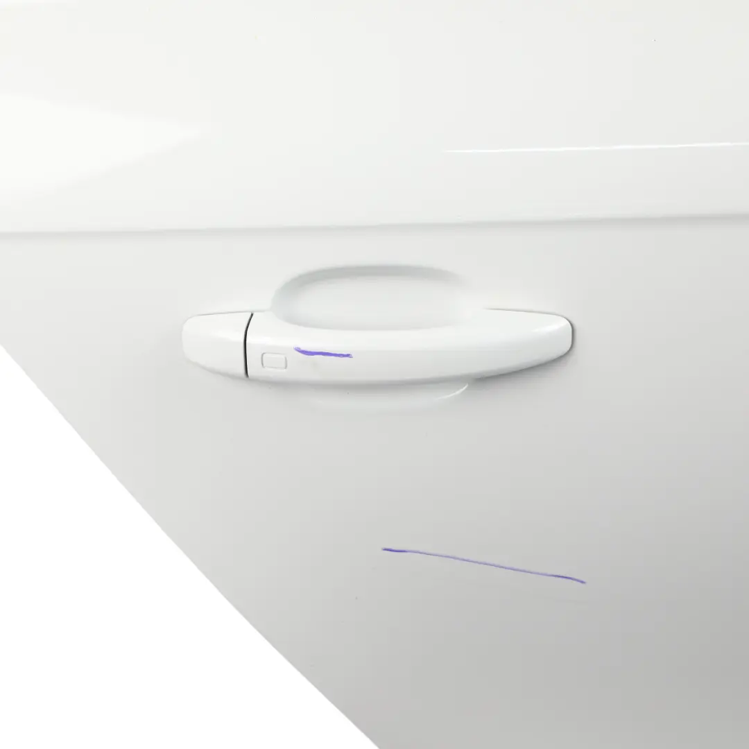 Audi A4 B8 Limousine Rear Door Right O/S Ibis White - Y9C - SKU 8K5833052D-IWH - Part number 8K5833052D