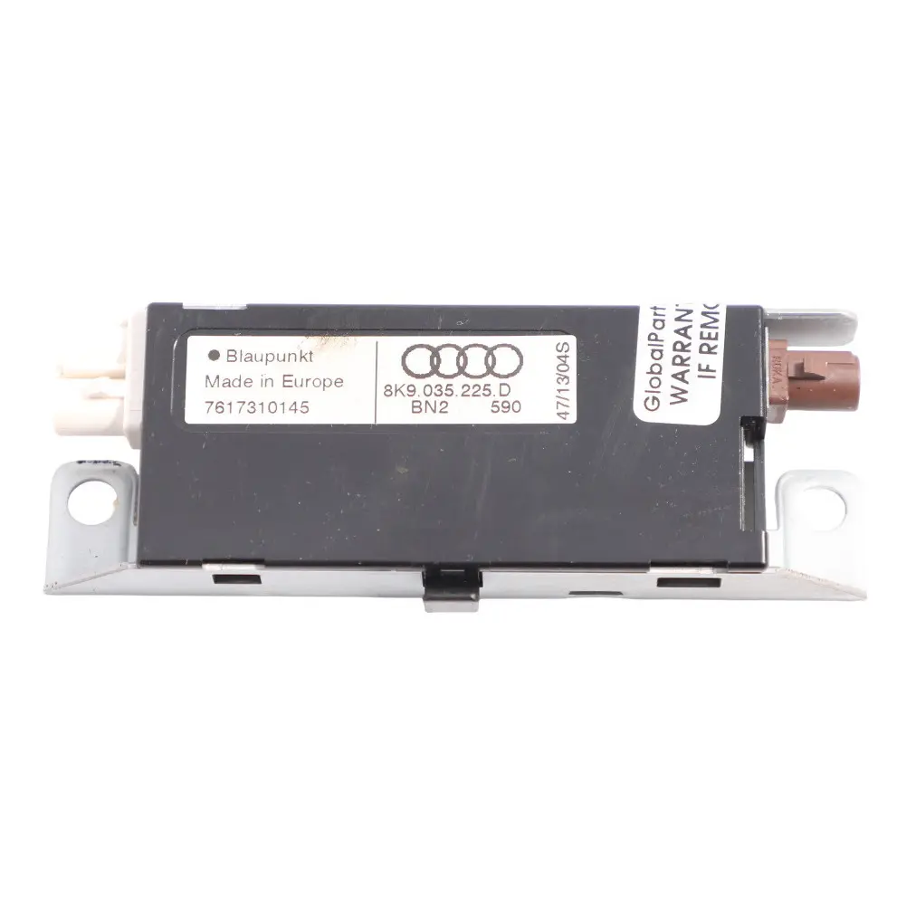 Antenna Amplifier Aerial Module Control Unit Left N/S to Audi A4 B8 with Part number 8K9035225D Audi A4 B8 Antenna Amplifier Aerial Module Control Unit Left N/S - SKU 8K9035225D - Part number 8K9035225D
